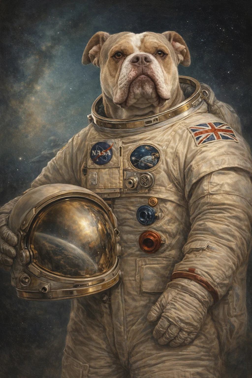 The Astronaut personalised portrait