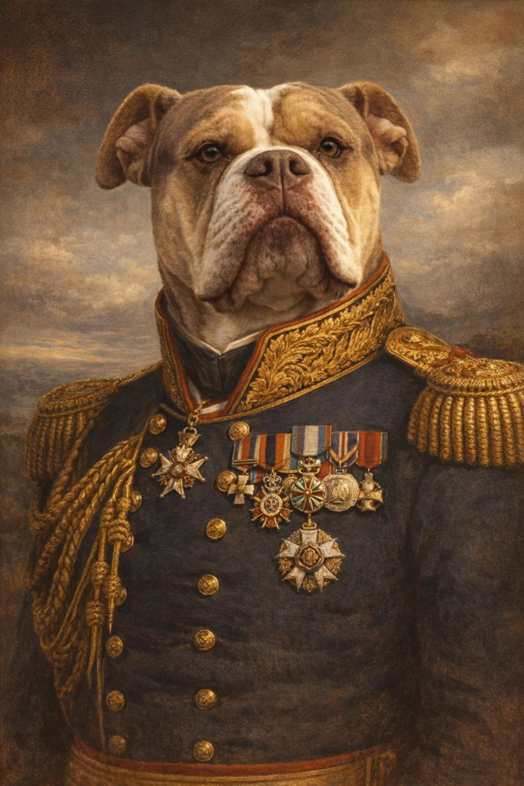 The General personalised portrait