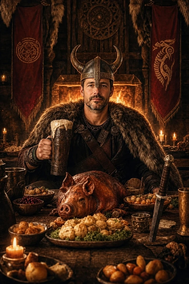 The Viking Feast Champion personalised portrait