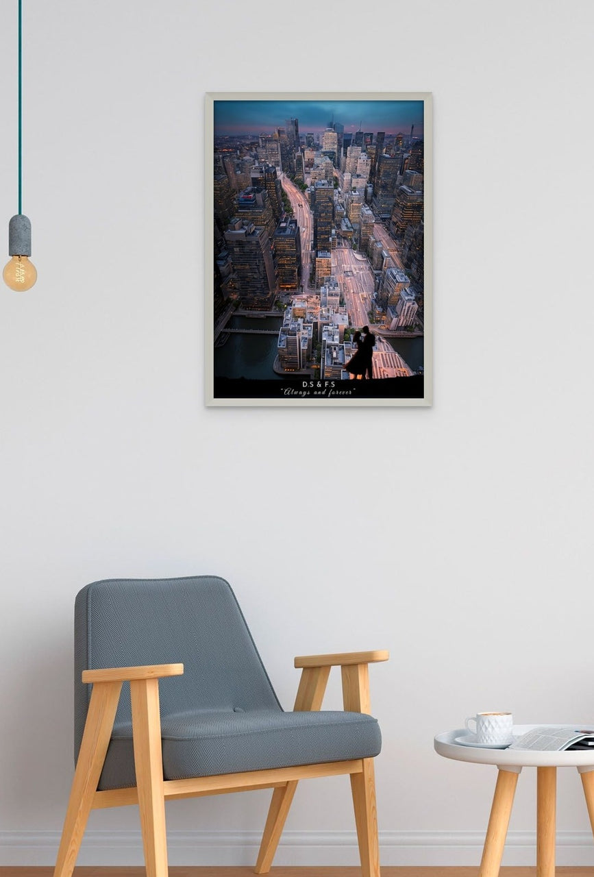 Big City Illusion Print