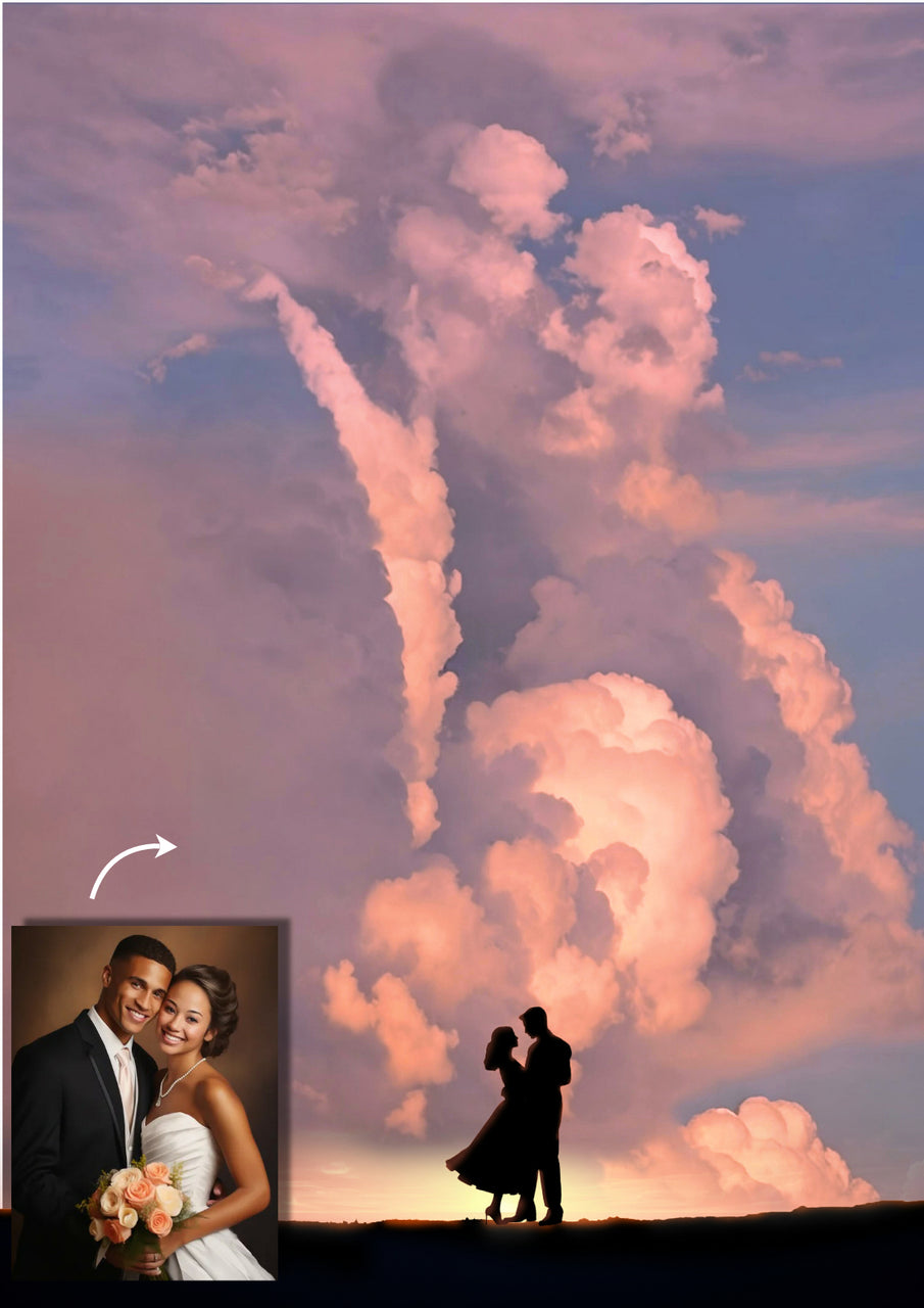 Clouds at Sunset Print