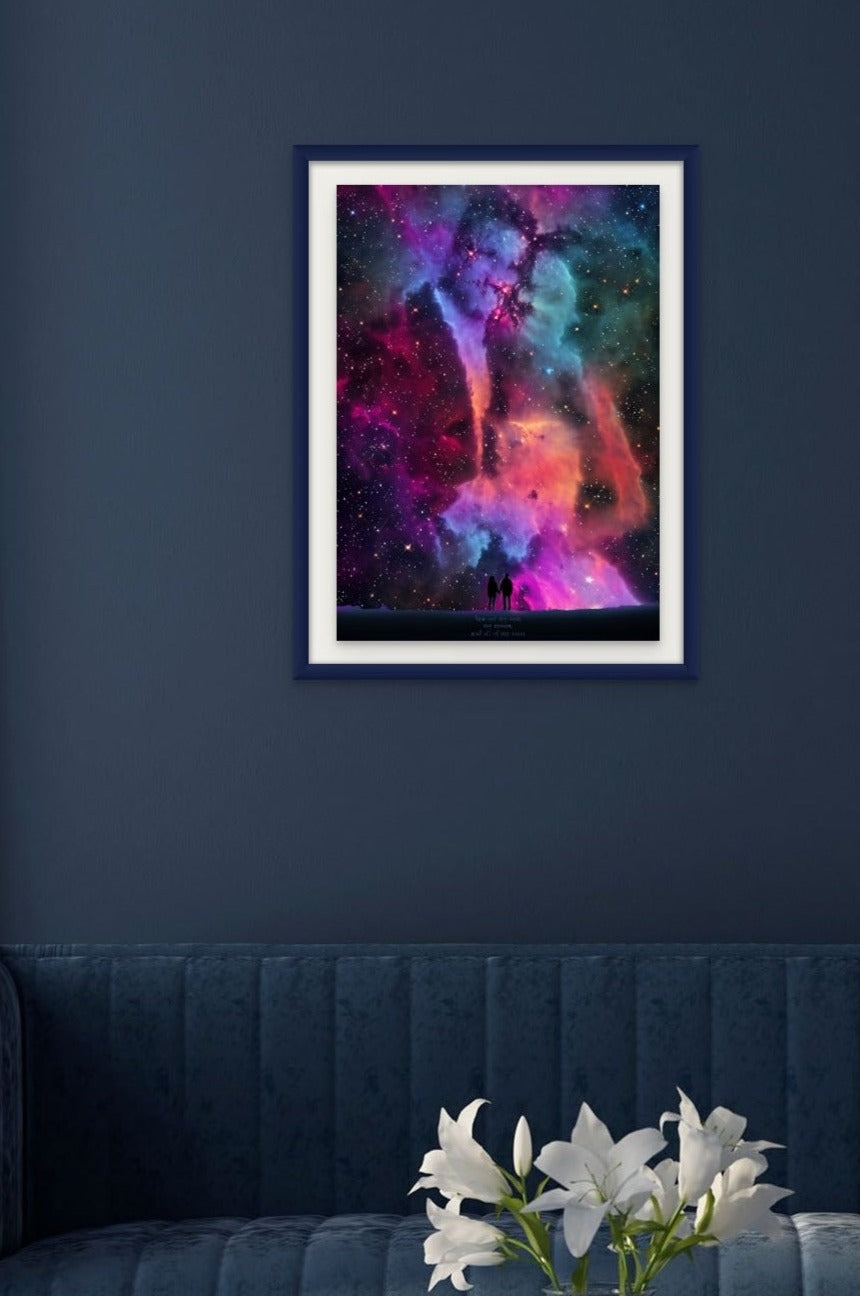 Deep Space Nebula Print