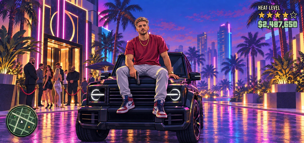 Grand Theft Artwork — example scene