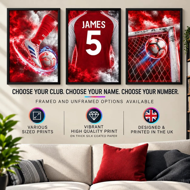Football is Life — Personalised Club Trio
