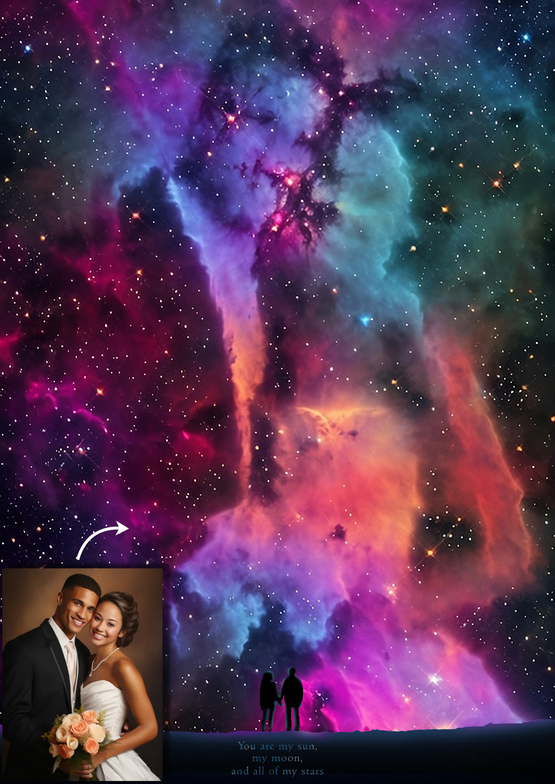 Deep Space Nebula Print