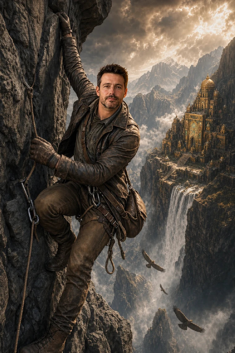 The Adventurer portrait style