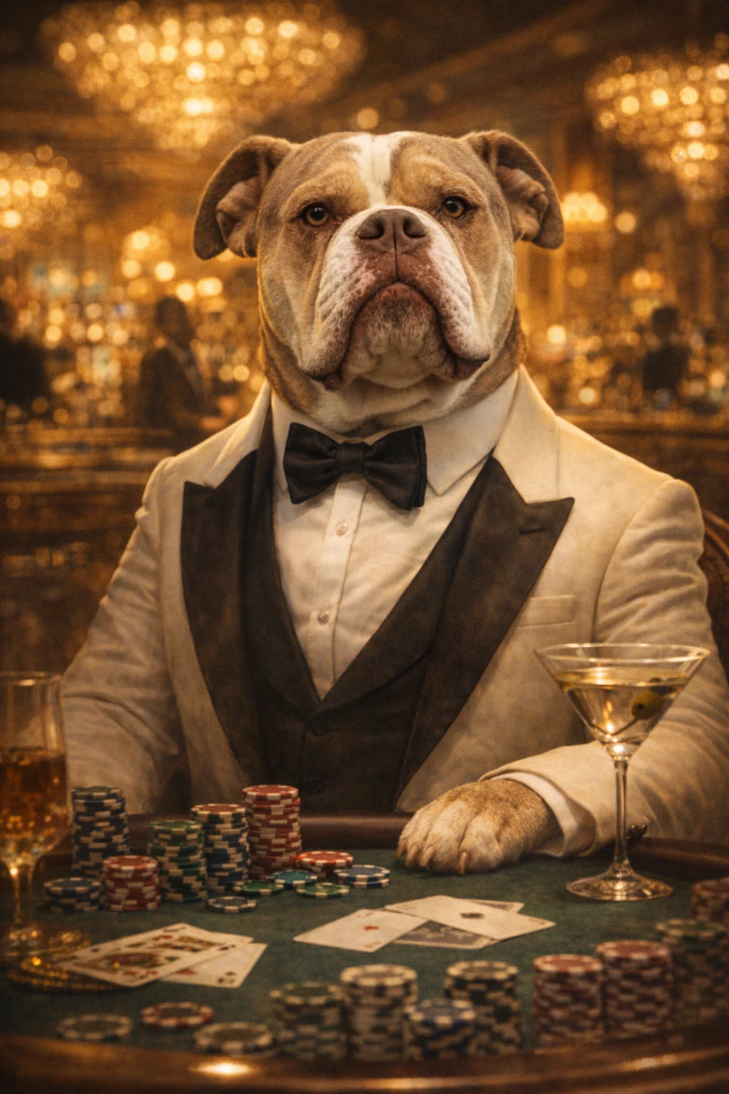 Casino Royale portrait style