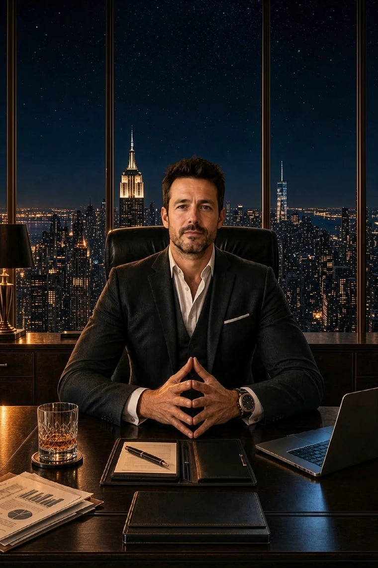 The Chairman personalised portrait style