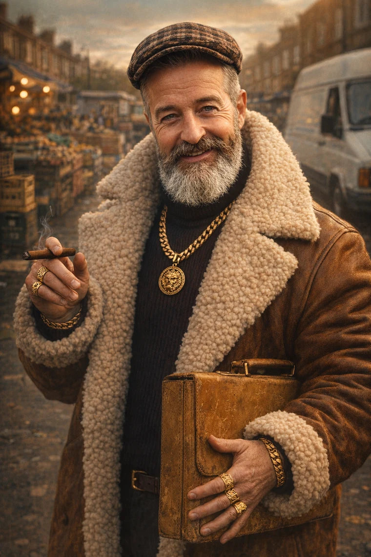 Del Boy personalised portrait style
