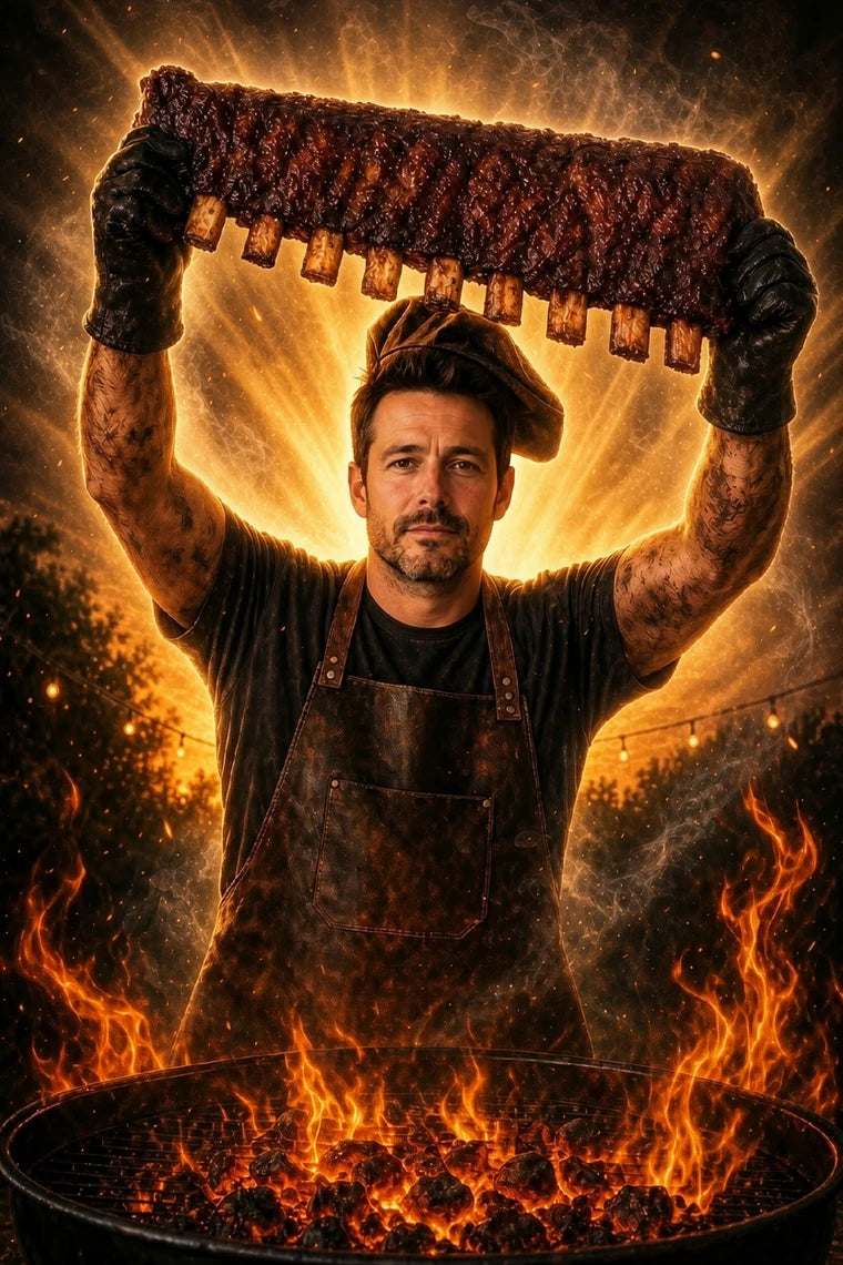 The Pitmaster personalised portrait style