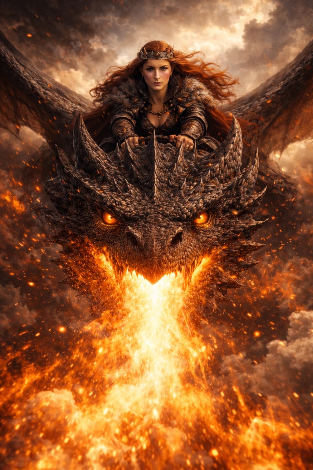 The Dragon Rider personalised portrait