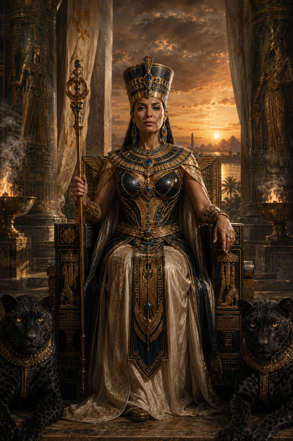 The Egyptian Queen personalised portrait